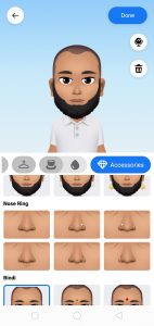 Avatar Facial Accessories